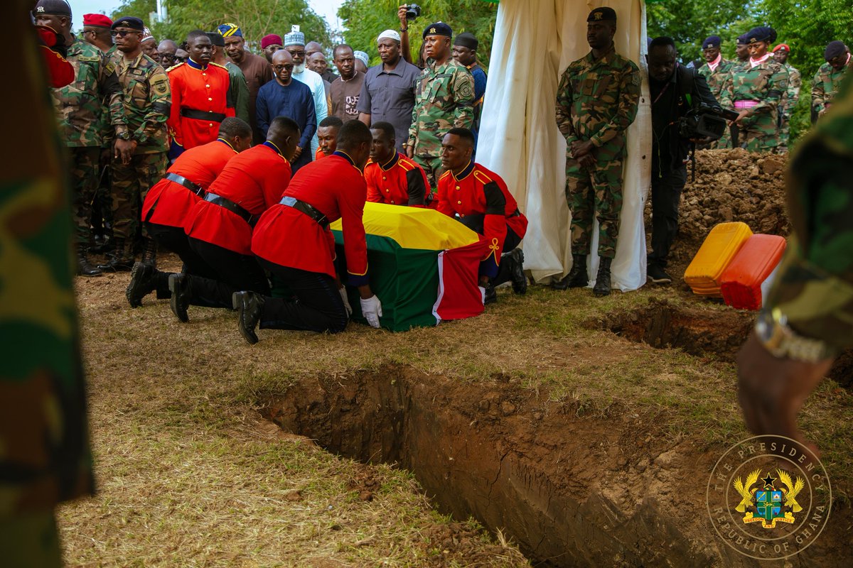 Ghana Lays to Rest Two Victims of Helicopter Crash