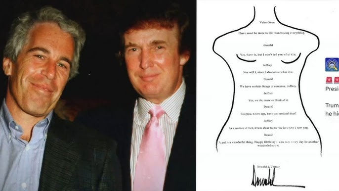 Democrats Release Epstein Birthday Letter Allegedly Signed by President Trump.