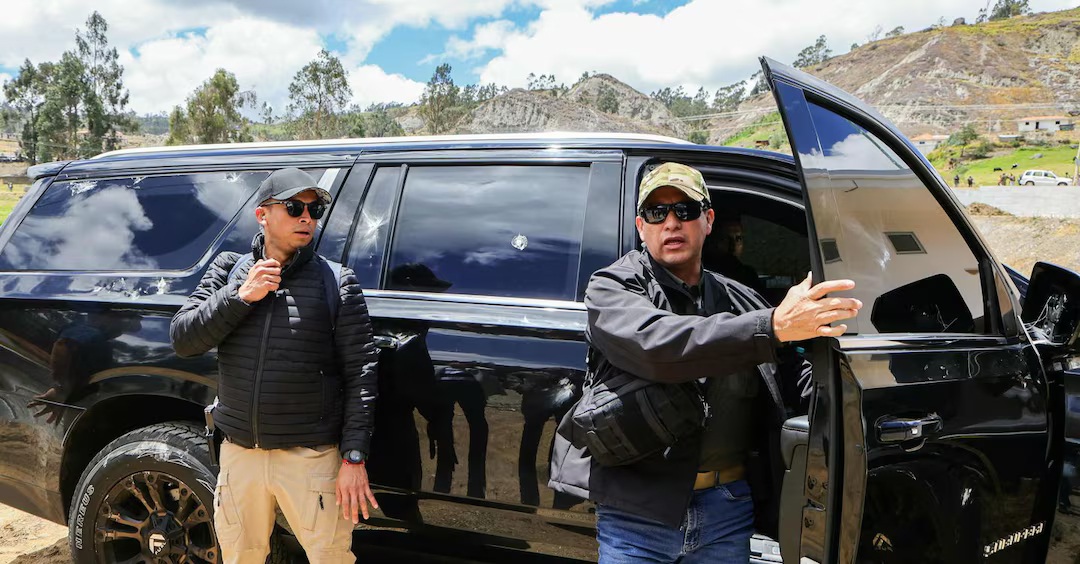 Ecuador President Unhurt After Motorcade Attack