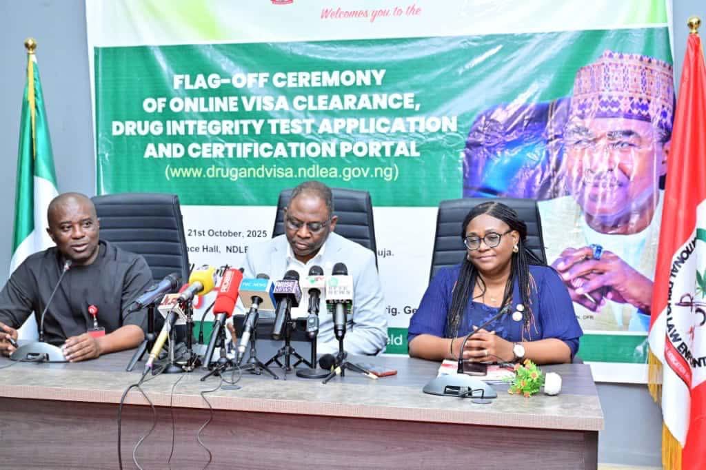 NDLEA Launches Digital Portal for Drug Testing, Visa Clearance Certificates